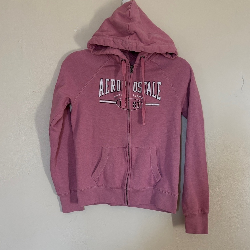 Aeropostale Pink Hoodie Jacket